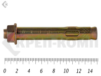 Анкерный болт с гайкой 20х151 (1шт)