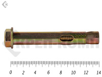 Анкер болт болтом м16 20х140 (10шт)