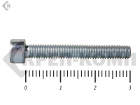 Винт с внутренним шестигранником,цинк DIN912 6 х30 пр.8,8 (3000шт)