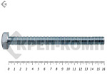 Болт полная резьба, цинк DIN933 10х160 пр.8,8 (3шт) Распродажа – фото