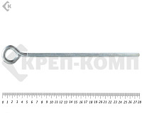 Кольцо с метрической резьбой м8х250 (1шт)ф