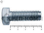 Болт полная резьба, цинк DIN933 14х 40 пр.5,8 (4шт) – фото